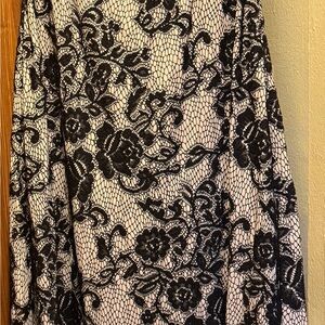 Elegant Black Lace Strapless Dress